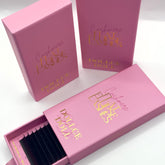 0.25 Flat Split Tip Cashmere Eyelash Extensions (16 lines)